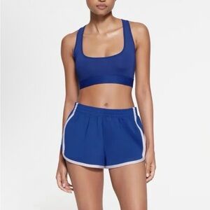 NWT SKIMS Track Short in Cobalt 2x